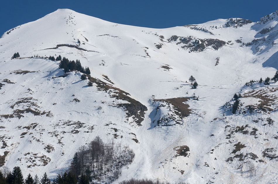 W de l'aiguille de Serraval : Etat des lieux: c'est encore bien skiant