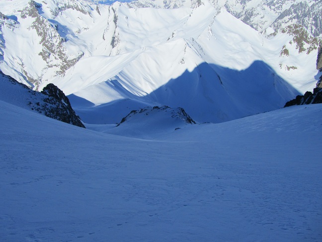 glacier de Vallonpierre : montée sur le glacier de Vallonpierre