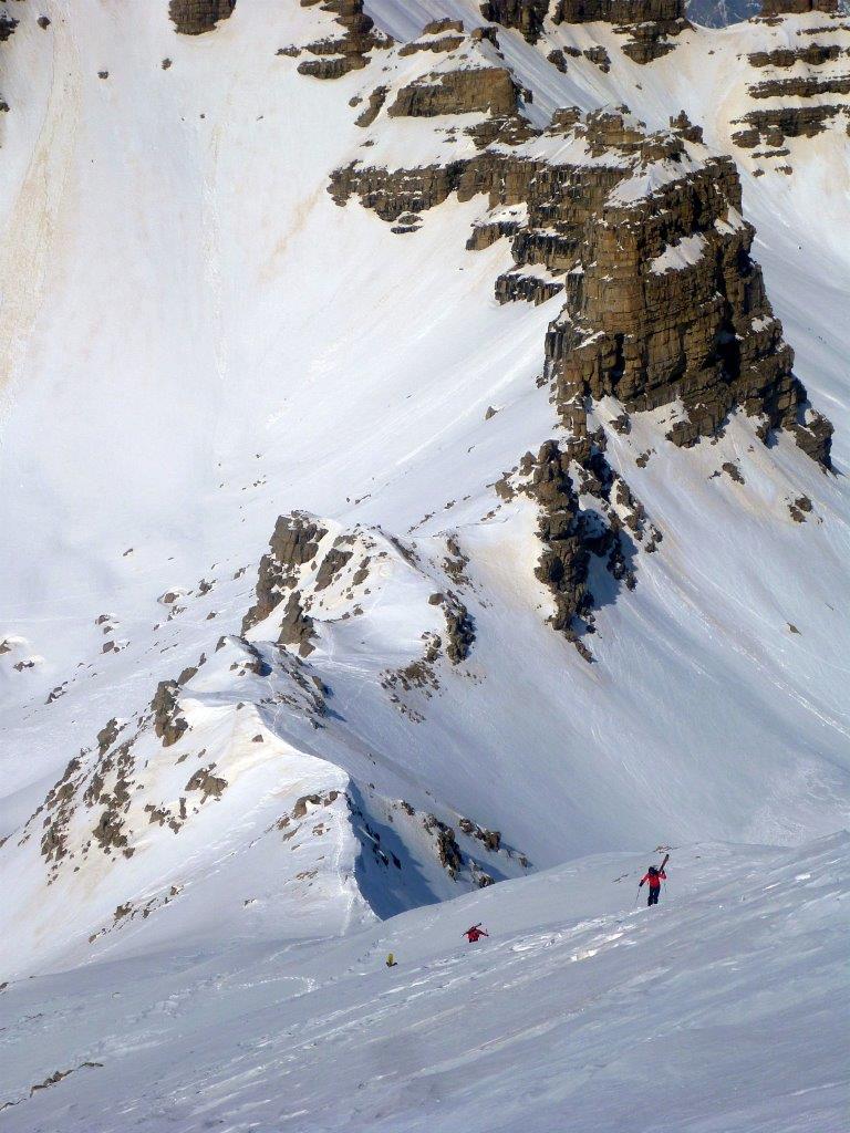 montée au sommet : beau paysage