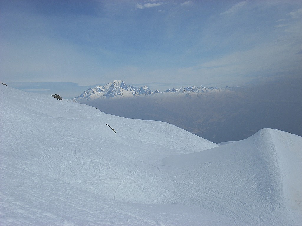 Pic du Rognolet : Le Mont-Blanc au dessus du nuage