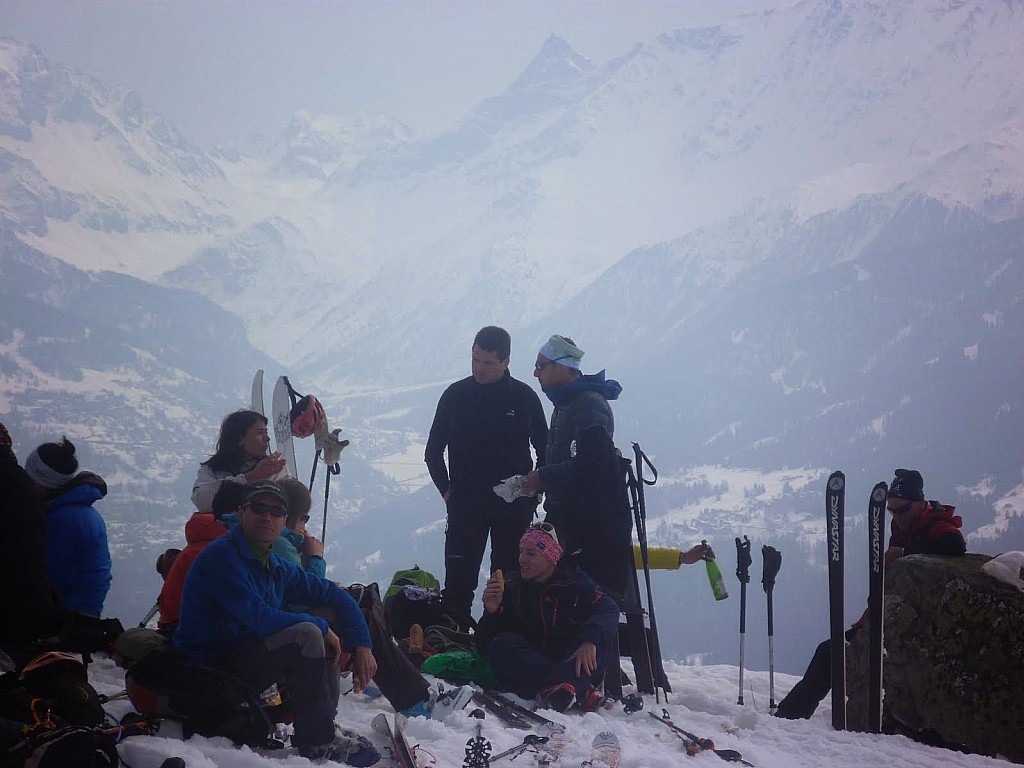 #5 repas : après l repas : après l'effort ....
(Photo Mathieu)
