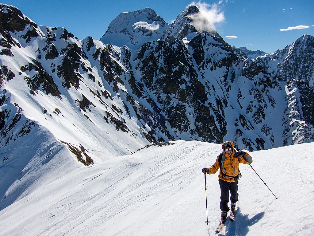 #4 Arête des Pichadères : devant le pic de Hourgade et le pic de Belle Sayette Arête des Pichadères : devant le pic de Hourgade et le pic de Belle Sayette