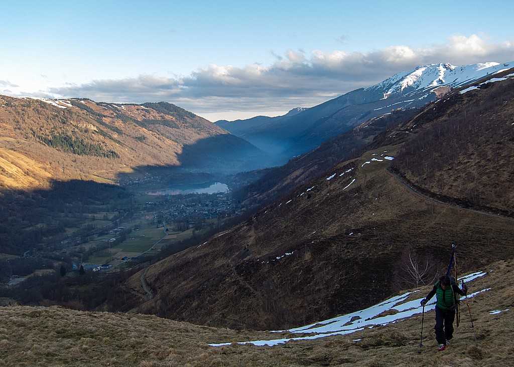 #1 Ski de printemps : ça commence souvent par un portage Ski de printemps : ça commence souvent par un portage