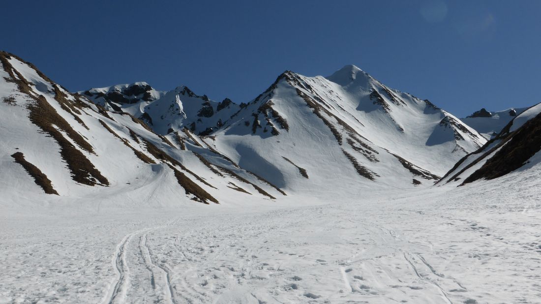 Val de Courre : Bien enneigé.