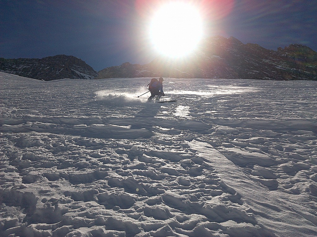 dans le soleil : en bas du bon....