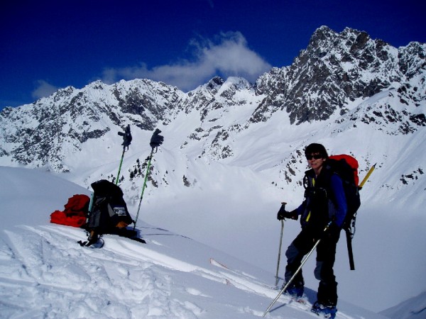 Vers l'ouest : Panorama vers l'ouest de la Crête des Aiguilles