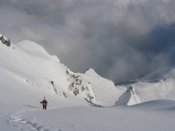#3 Couloir : Johannes n Couloir : Johannes n'est pas loin derrière.