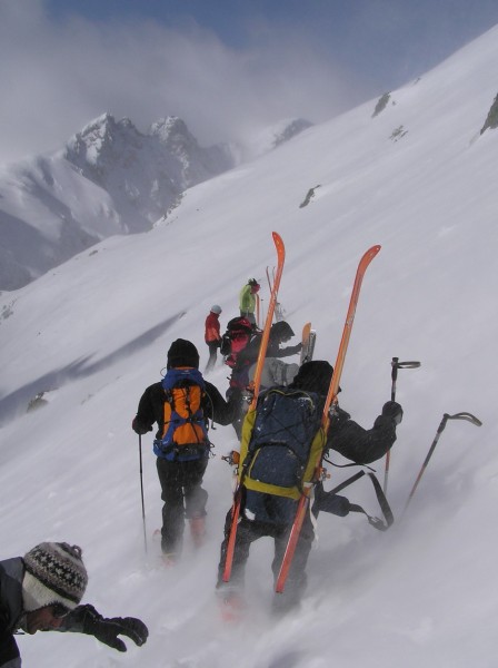 #1 Tempête au sommet : Tout le monde a l Tempête au sommet : Tout le monde a l'air ravi de ce temps radieux!!