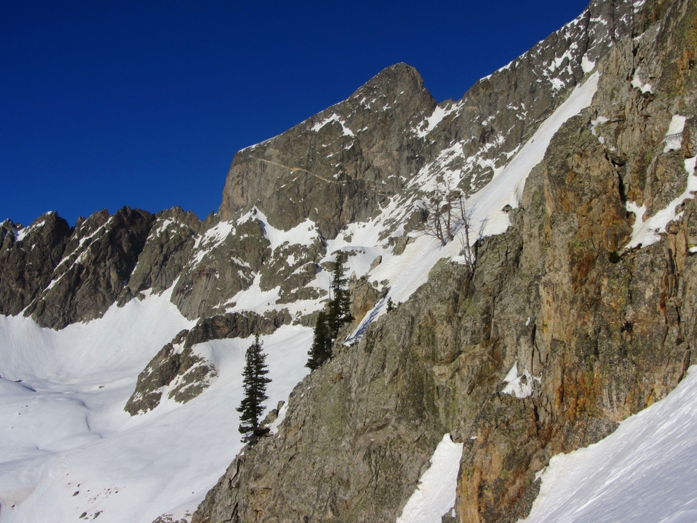 #19 Tour de l Tour de l'Argentera : Face SW du Corno Stella.