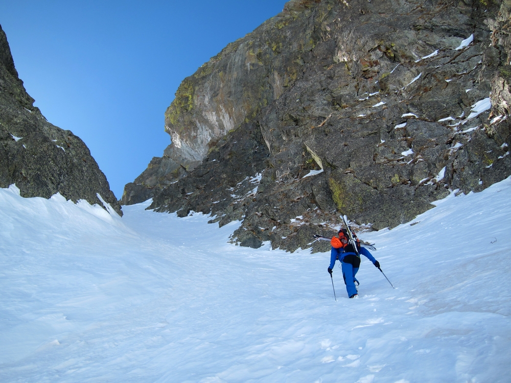 #4 Tour de l Tour de l'Argentera : Montée au passagio del porco.