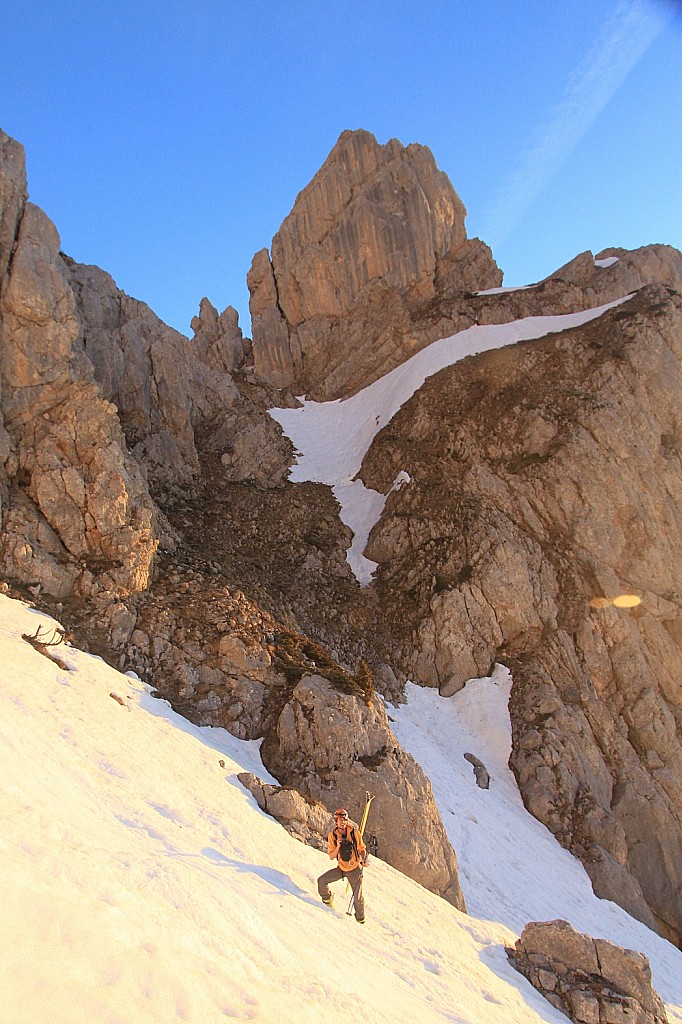 #4 Couloir des torcheurs du matin : Est ce celui-ci?? y a plus l Couloir des torcheurs du matin : Est ce celui-ci?? y a plus l'air d'y avoir beaucoup de neige!