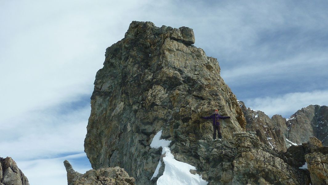 #13 Flambeau des Ecrins : un énorme but de 25m ! Flambeau des Ecrins : un énorme but de 25m !