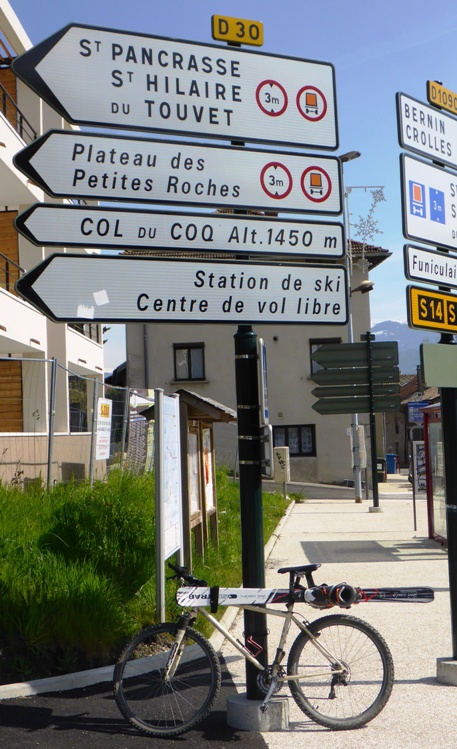 #1 Velo-Ski-Velo : C Velo-Ski-Velo : C'est partis our le col du coq