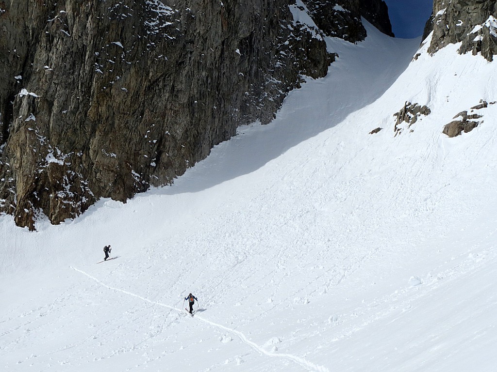 Coup de Sabre : En ski jusqu'à la sortie, mais les dernières conversions étaient tirées par les cheveux.
