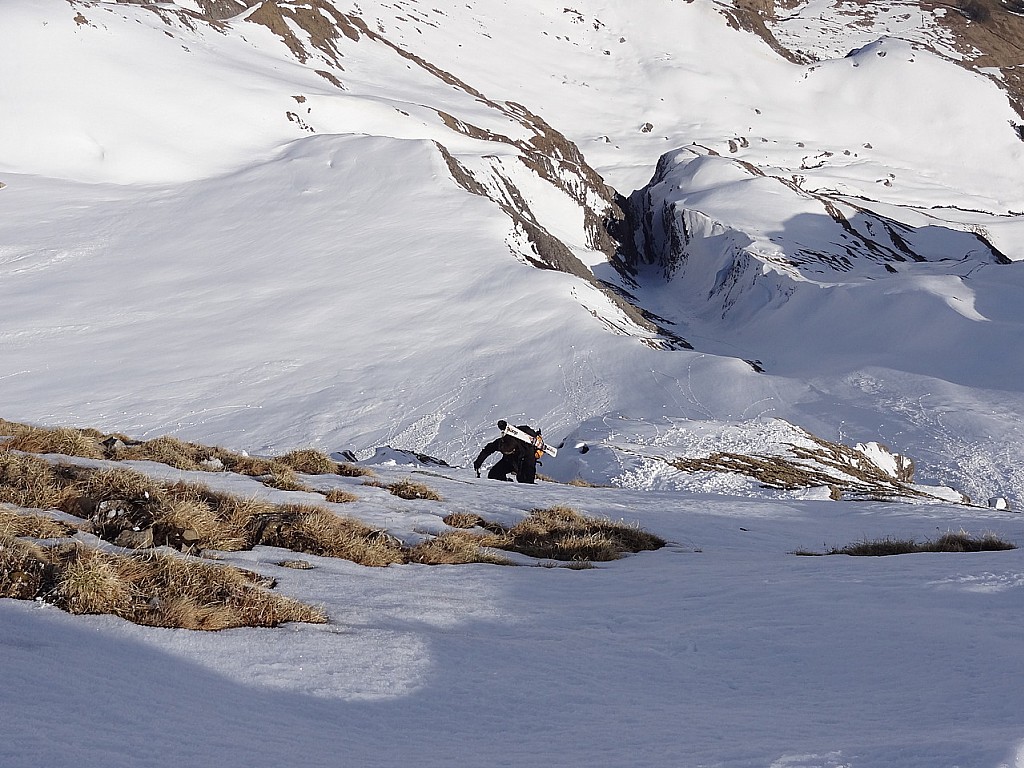 col des Verts : Ouf...enfin la sortie au col