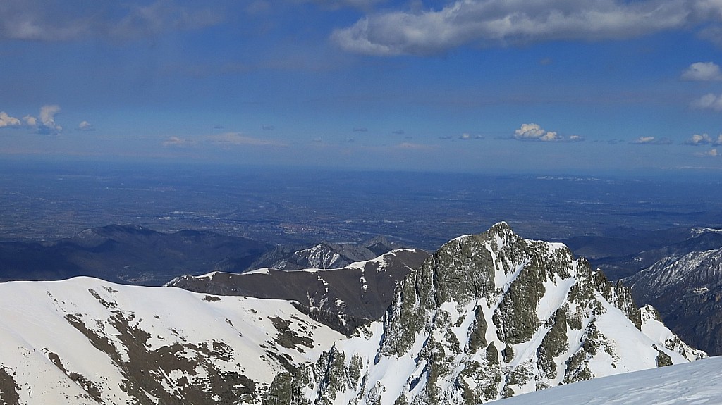 #5 La plaine du Pô : Depuis la cime de Latous La plaine du Pô : Depuis la cime de Latous