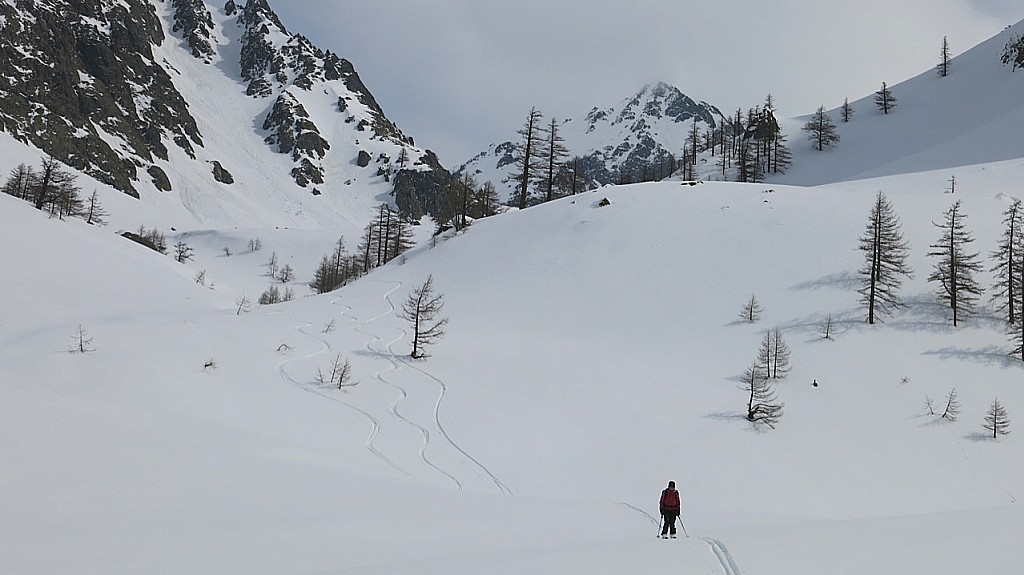 #35 Vallon de Lourousa : Et encore de la bonne neige Vallon de Lourousa : Et encore de la bonne neige