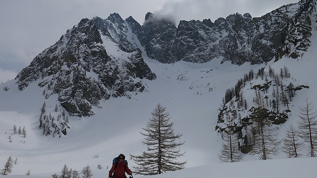 #37 Argentéra : face nord et couloir lourousa Argentéra : face nord et couloir lourousa