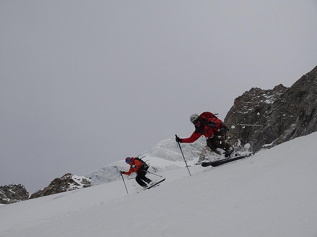 #10 Aiguille de Talèfre : Flexion...Planté de bâton... Aiguille de Talèfre : Flexion...Planté de bâton...