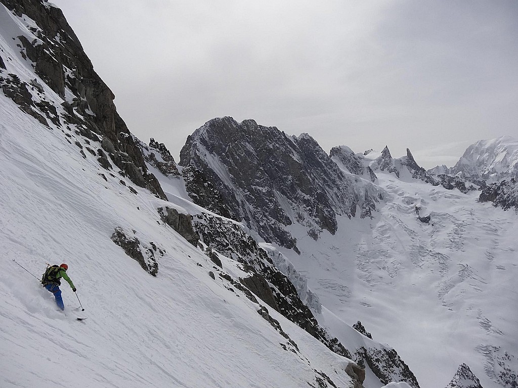 #9 Aiguille de Talèfre : Les Grandes Jorasses, c Aiguille de Talèfre : Les Grandes Jorasses, c'est pas si raide!