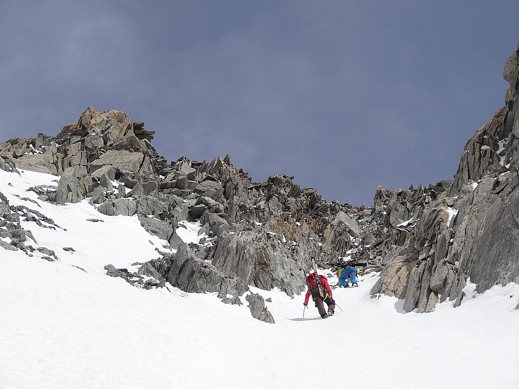 #3 Aiguille de Talèfre : Fin de la partie neigeuse Aiguille de Talèfre : Fin de la partie neigeuse