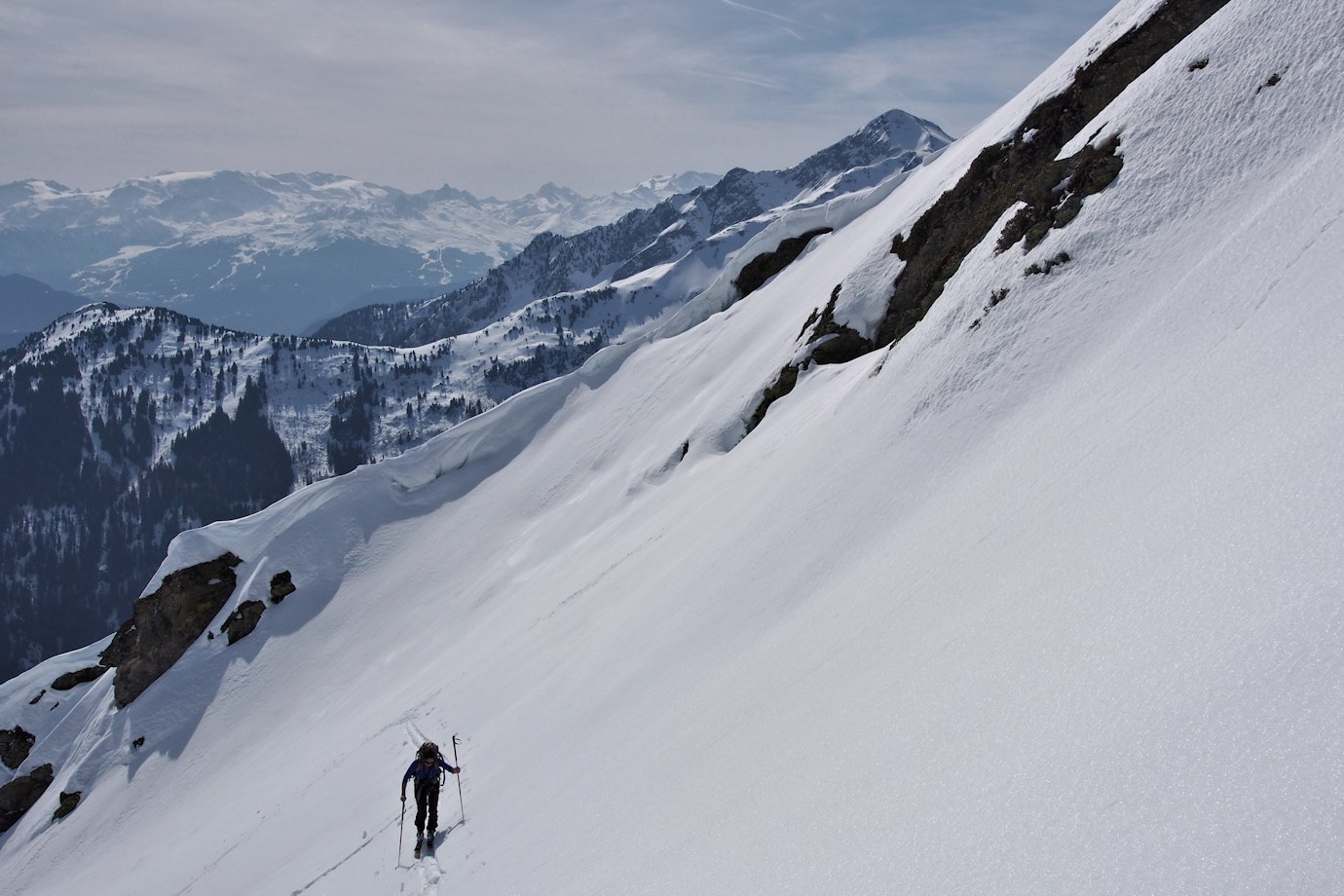 #12 Grande douceur : Pour la deuxième montée du jour en versant Est. Grande douceur : Pour la deuxième montée du jour en versant Est.