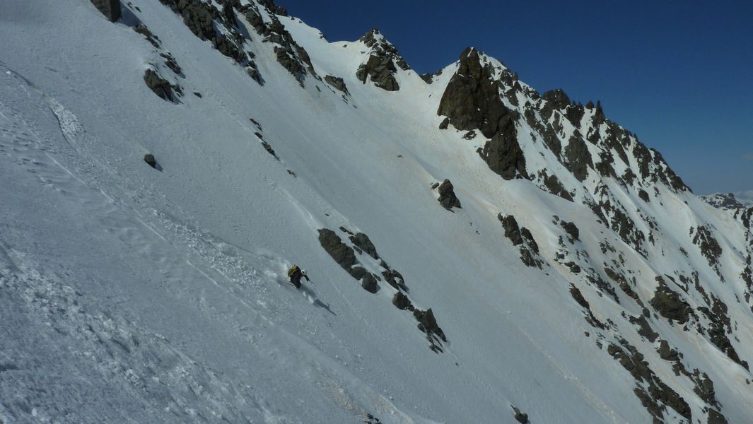 le couloir de descend tout seul...