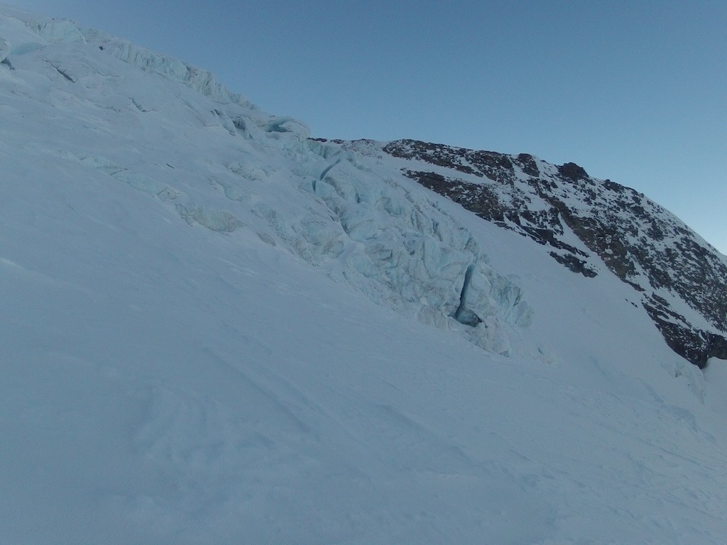 Gran Paradiso : Montée esthétique sur le glacier