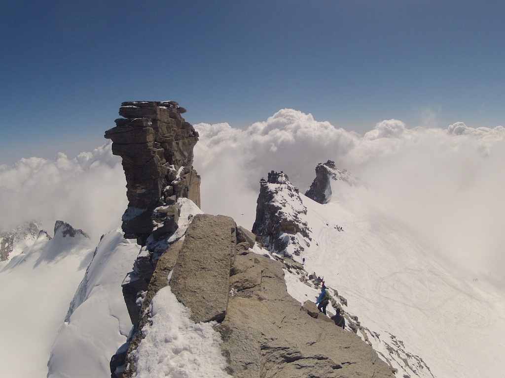 Gran Paradiso : Avec une belle arrête