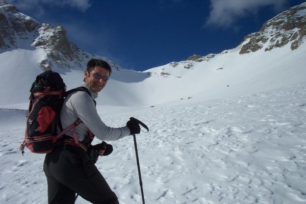 #1 Vers la petite cayolle : Ma pomme en direction du col de la petite cayolle. Vers la petite cayolle : Ma pomme en direction du col de la petite cayolle.