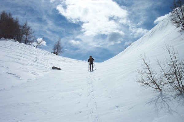 #6 Belle, mais longue remontée : Vers le col routier de la cayolle Belle, mais longue remontée : Vers le col routier de la cayolle