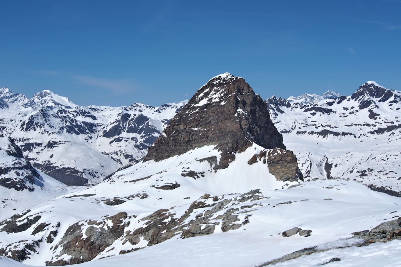 Le Mont Séti : Encore lui... sous un autre angle.