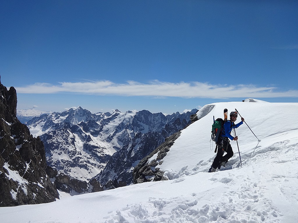 #5 Tour Meije : Franchissement col du pavé.... splendide Tour Meije : Franchissement col du pavé.... splendide