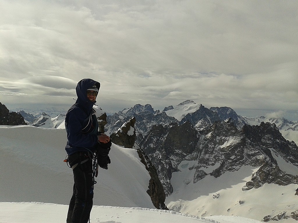 Tour Meije : 9h50........ On est pas bien là? Merci Philou! Si.... on est bien là! Merci dame nature pour cette merveille!