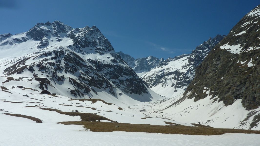 #3 Valfourche : enneigement encore correct de ce secteur Valfourche : enneigement encore correct de ce secteur
