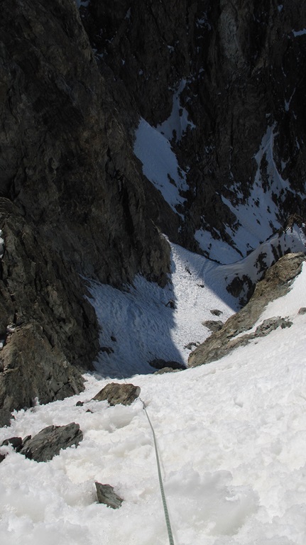 #14 Traversée : La fameuse traversée, ni dure ni impressionnante aujourd Traversée : La fameuse traversée, ni dure ni impressionnante aujourd'hui vu le bas...