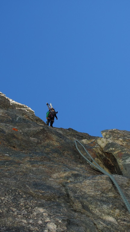 #24 Col des écrins : Les rappels en ski, sympa mais mouais... Col des écrins : Les rappels en ski, sympa mais mouais...