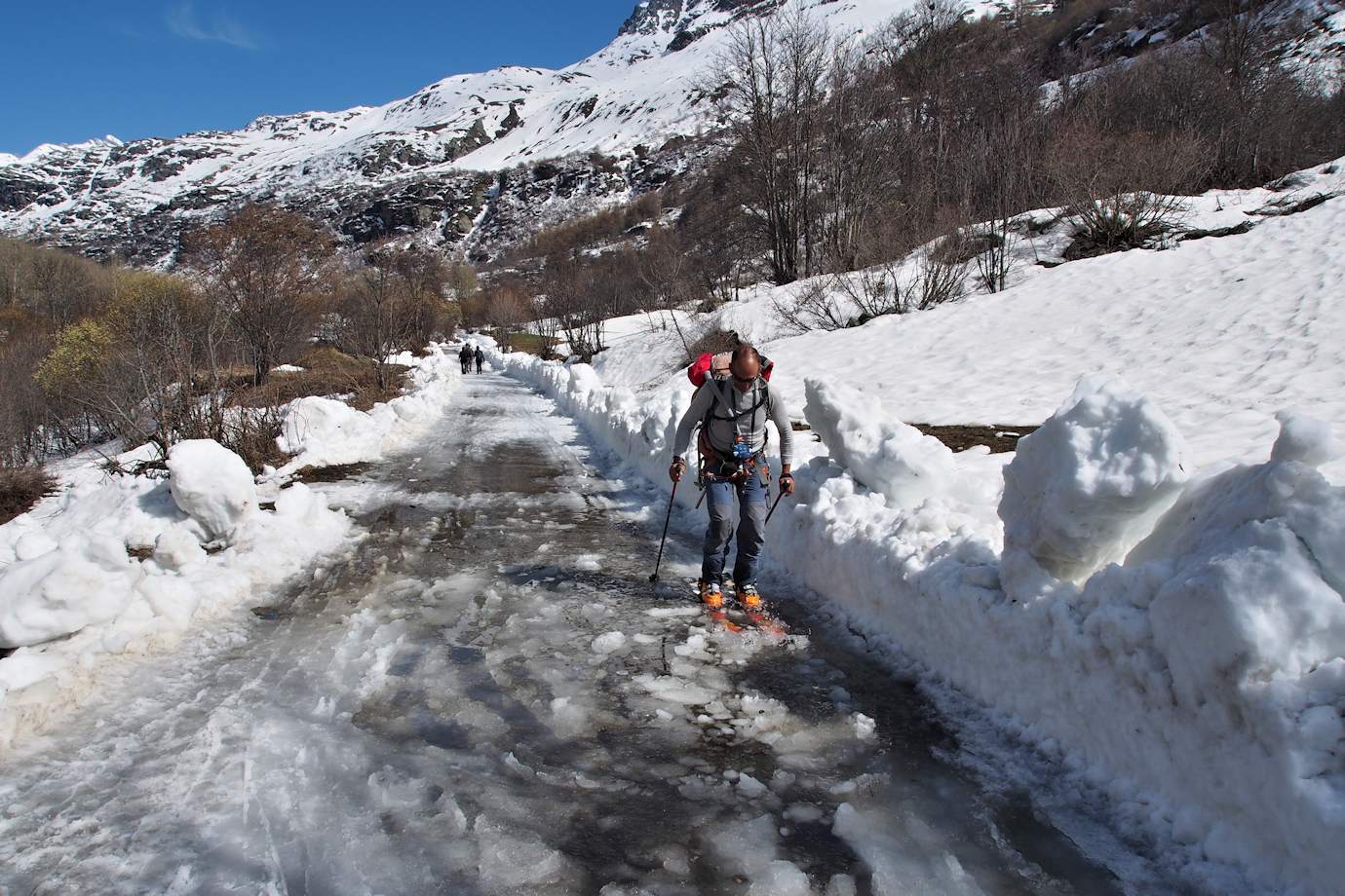 Route de l'Ecot : Ski nautique !