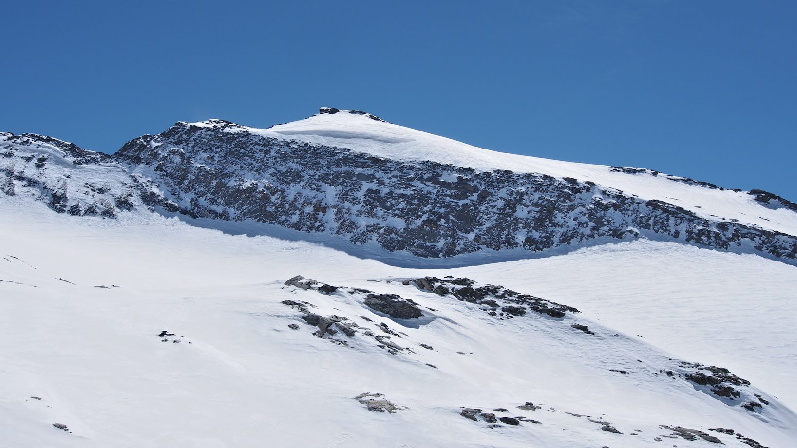 Pointe Francesseti : Le versant Nord.