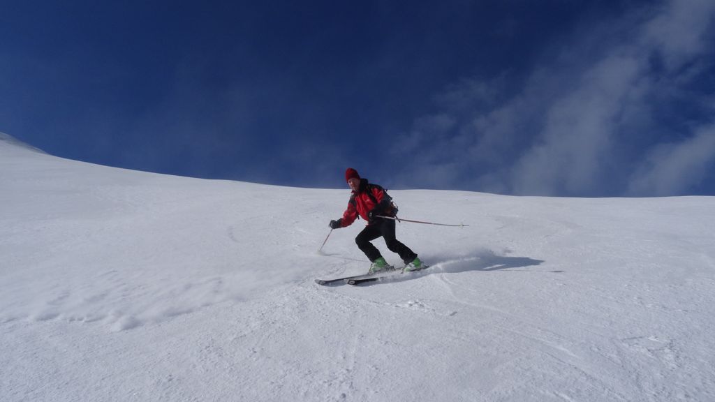 Montjoie : la joie ! neige lisse, petite couche de fraiche, bon grip, soleil !