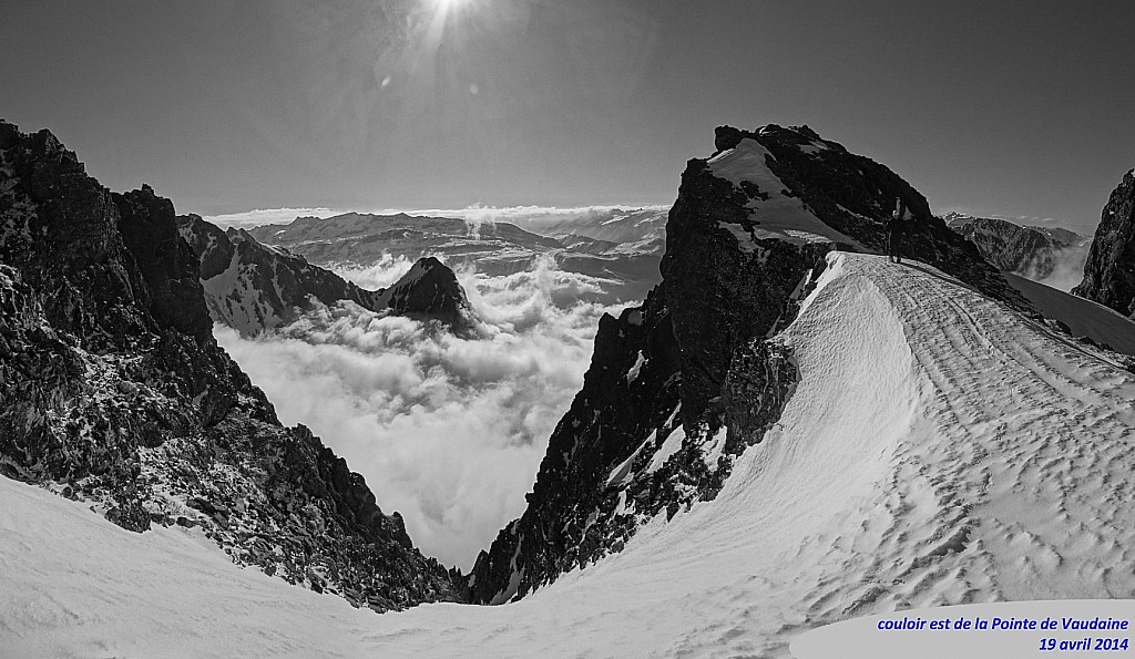 #1 Vaudaine : Steph à l Vaudaine : Steph à l'entrée du couloir Est