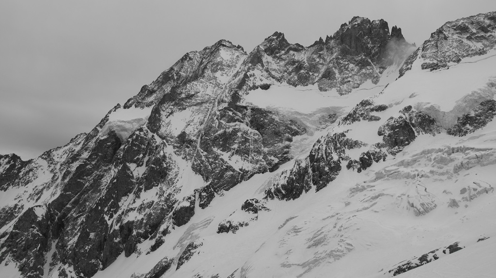 Glacier de l'homme : Pic Gaspard, superbe!