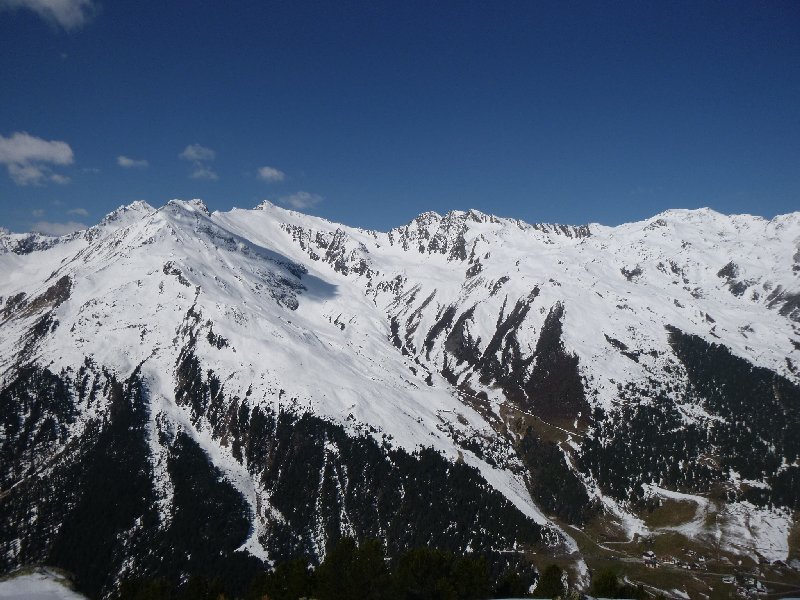 #1 Zischgeles : Vue complète depuis Praxmar Zischgeles : Vue complète depuis Praxmar