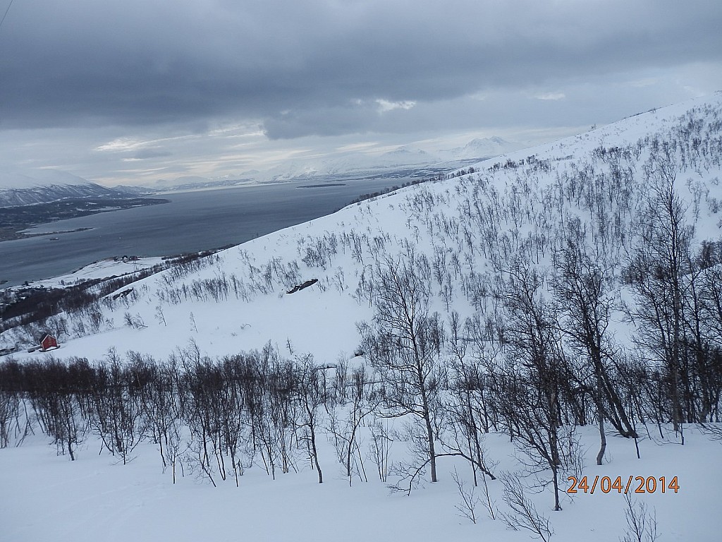 Vue vers le : Fjord