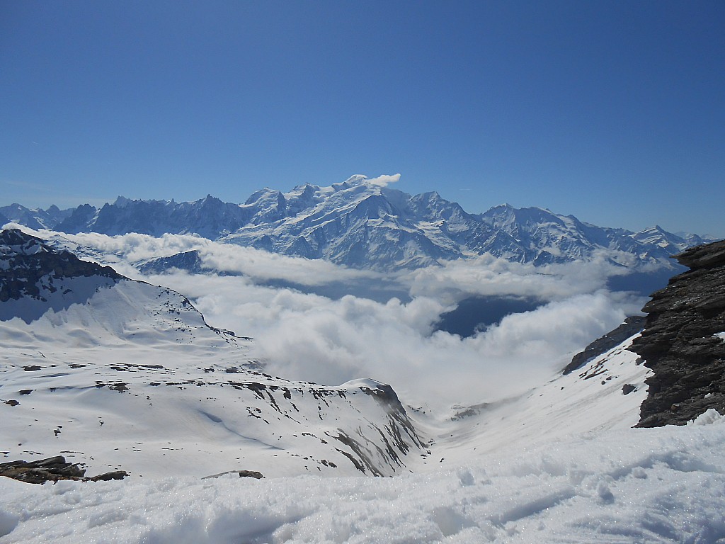 du côté du Mt Blanc