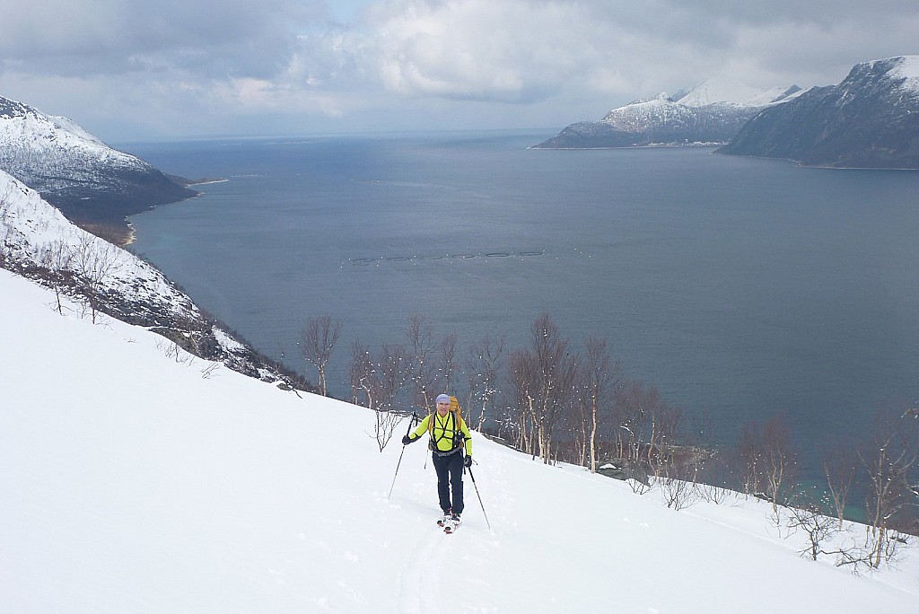 Didier sur fond de : Sifjorden