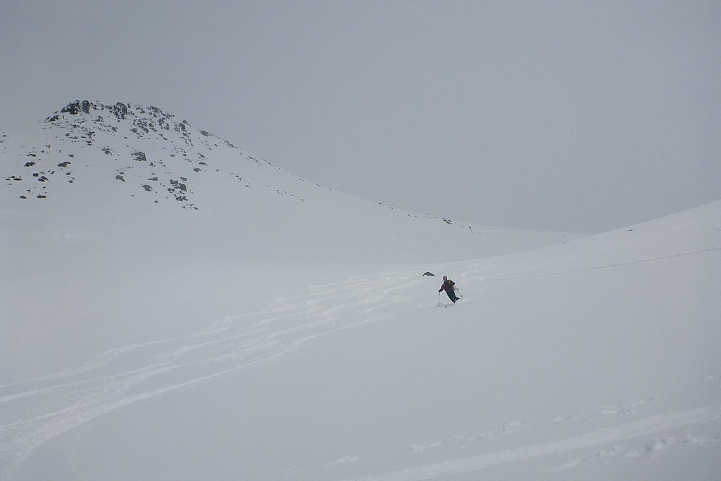 Très bon ski même si le ciel : s'ennuage un peu