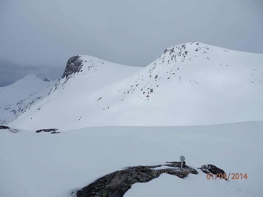 Le sommet skié : auparavant