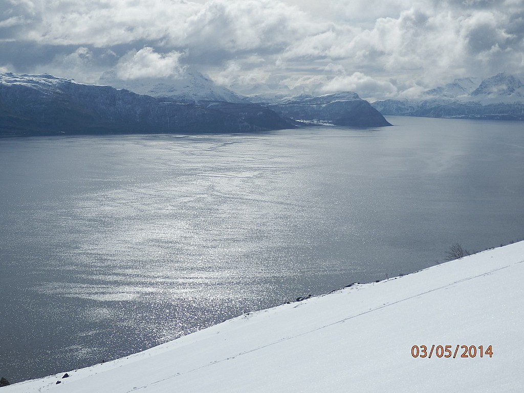 Et toujours ces belles vues : sur les fjords