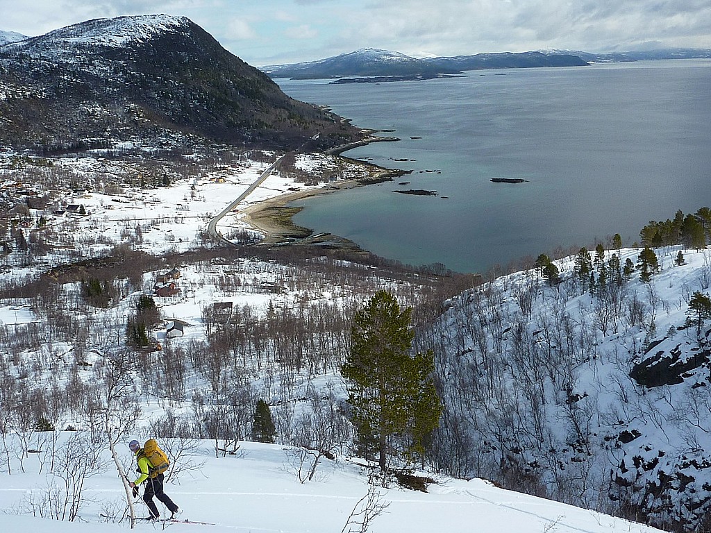 Un départ avec vue imprenable : sur le Fjord